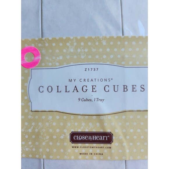 Close to My Heart - My Creations Collage Cubes B47 - Picture 2 of 2